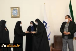 جلسه تکریم و معارفه معاون آموزشی، فرهنگی و پژوهشی پردیس فاطمه الزهرا(س) تبریز 8