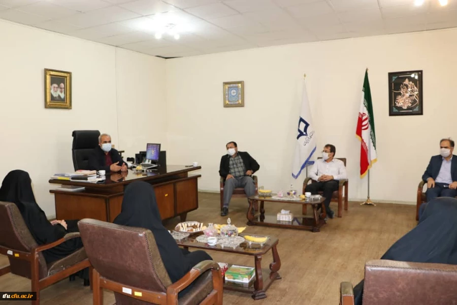 جلسه تکریم و معارفه معاون آموزشی، فرهنگی و پژوهشی پردیس فاطمه الزهرا(س) تبریز 10