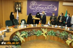 مراسم تکریم و معارفه معاون آموزشی، فرهنگی و پژوهشی پردیس فاطمه الزهرا(س) تبریز 2