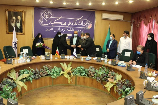 مراسم تکریم و معارفه معاون آموزشی، فرهنگی و پژوهشی پردیس فاطمه الزهرا(س) تبریز 5