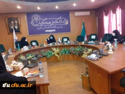 جلسه شهریور ماه کمیته فرهنگی پردیس فاطمه الزهرا (س) 7