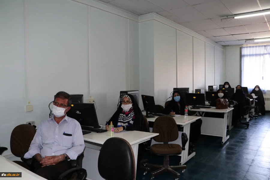 کارگاه آموزشی سامانه یادگیری الکترونیکی دانشگاه فرهنگیان (LMS) ویژه اساتید پردیس فاطمه الزهرا(س)  3