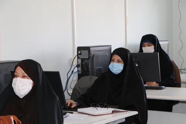 کارگاه آموزشی سامانه یادگیری الکترونیکی دانشگاه فرهنگیان (LMS) ویژه اساتید پردیس فاطمه الزهرا(س)  6