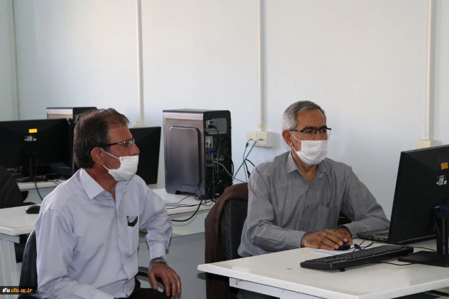 کارگاه آموزشی سامانه یادگیری الکترونیکی دانشگاه فرهنگیان (LMS) ویژه اساتید پردیس فاطمه الزهرا(س)  7