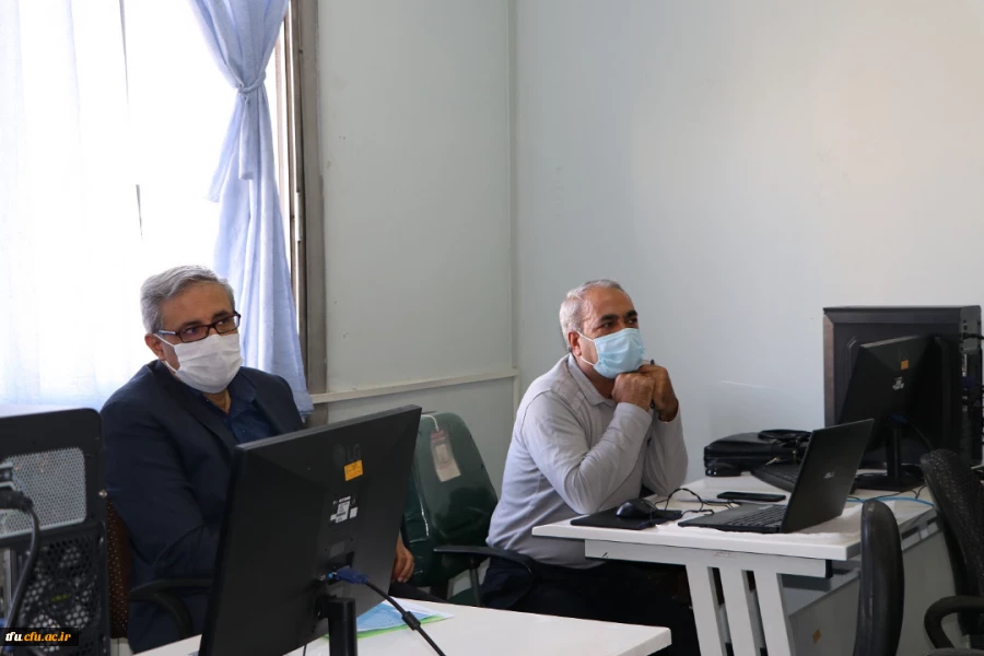 کارگاه آموزشی سامانه یادگیری الکترونیکی دانشگاه فرهنگیان (LMS) ویژه اساتید پردیس فاطمه الزهرا(س)  8