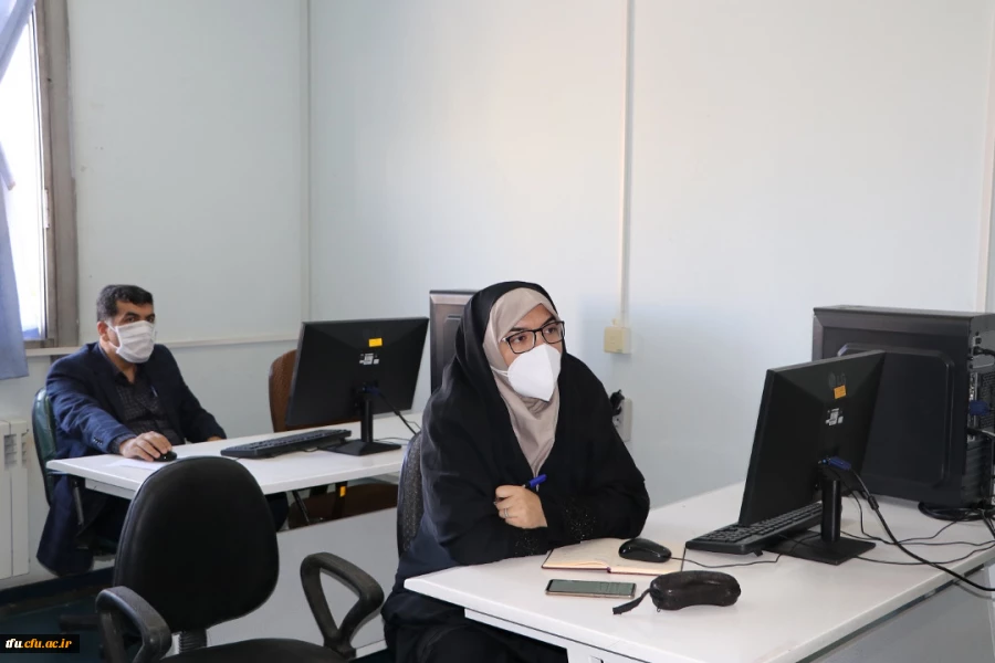 کارگاه آموزشی سامانه یادگیری الکترونیکی دانشگاه فرهنگیان (LMS) ویژه اساتید پردیس فاطمه الزهرا(س)  10