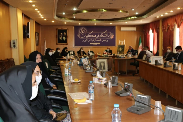 مراسم بزرگداشت استاد شهریار در پردیس فاطمه الزهرا (س) تبریز 4