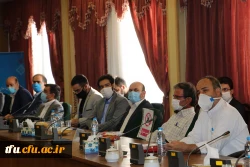 برگزاری آیین نمادین بازگشایی دانشگاه به صورت ویدئو کنفرانس و هماهنگ کشوری 7