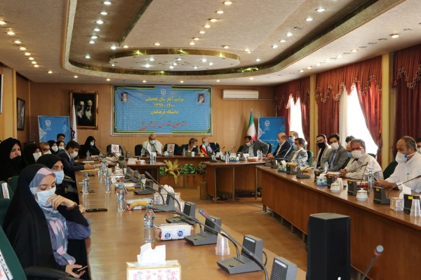 برگزاری آیین نمادین بازگشایی دانشگاه به صورت ویدئو کنفرانس و هماهنگ کشوری 11