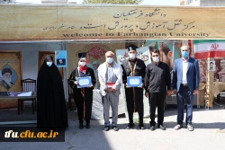 برگزاری آیین نمادین بازگشایی دانشگاه به صورت ویدئو کنفرانس و هماهنگ کشوری 35