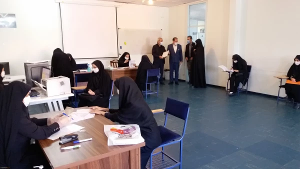 بازدید از فرآیند مصاحبه پذیرفته شدگان یک و نیم برابر ظرفیت دانشگاه فرهنگیان سال 1400-1399 3