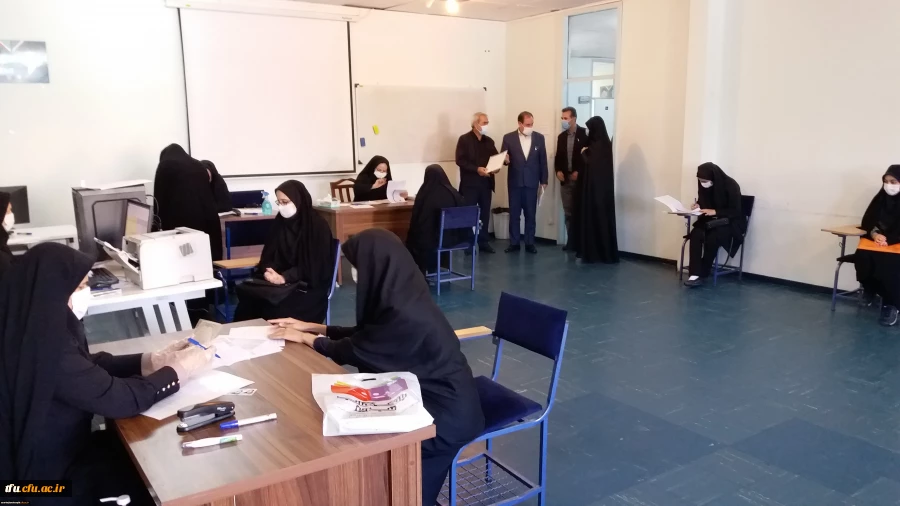 بازدید از فرآیند مصاحبه پذیرفته شدگان یک و نیم برابر ظرفیت دانشگاه فرهنگیان سال 1400-1399 3