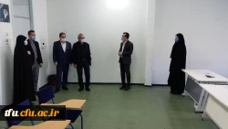 بازدید از فرآیند مصاحبه پذیرفته شدگان یک و نیم برابر ظرفیت دانشگاه فرهنگیان سال 1400-1399 4