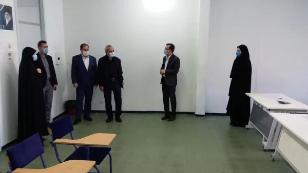 بازدید از فرآیند مصاحبه پذیرفته شدگان یک و نیم برابر ظرفیت دانشگاه فرهنگیان سال 1400-1399 4