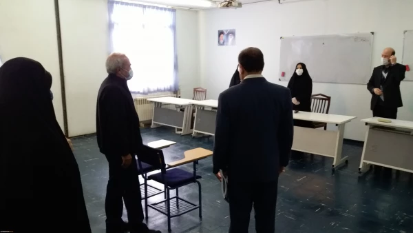 بازدید از فرآیند مصاحبه پذیرفته شدگان یک و نیم برابر ظرفیت دانشگاه فرهنگیان سال 1400-1399 5