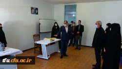 بازدید از فرآیند مصاحبه پذیرفته شدگان یک و نیم برابر ظرفیت دانشگاه فرهنگیان سال 1400-1399 6