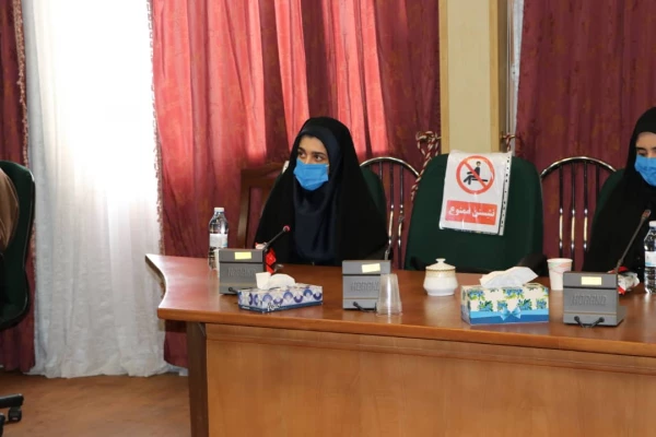 جلسه تکریم و معارفه مسئول هیئت دانشجویی فاطمیون پردیس فاطمه الزهرا(س) تبریز 5