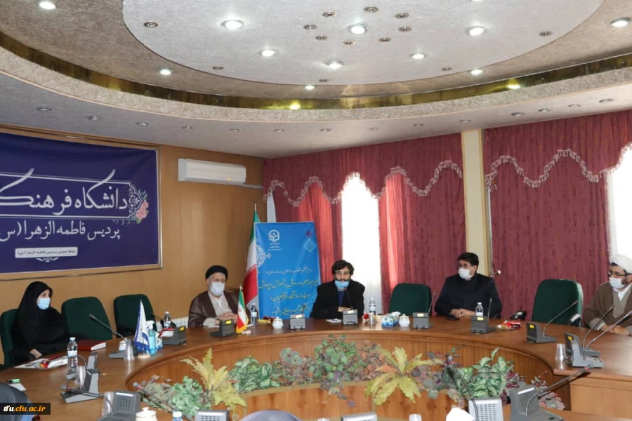 جلسه تکریم و معارفه مسئول هیئت دانشجویی فاطمیون پردیس فاطمه الزهرا(س) تبریز 6