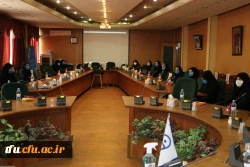 جلسه تکریم و معارفه مسئول هیئت دانشجویی فاطمیون پردیس فاطمه الزهرا(س) تبریز 7