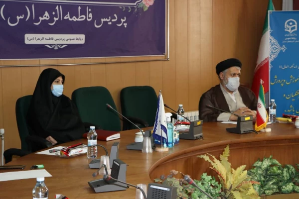 جلسه تکریم و معارفه مسئول هیئت دانشجویی فاطمیون پردیس فاطمه الزهرا(س) تبریز 8