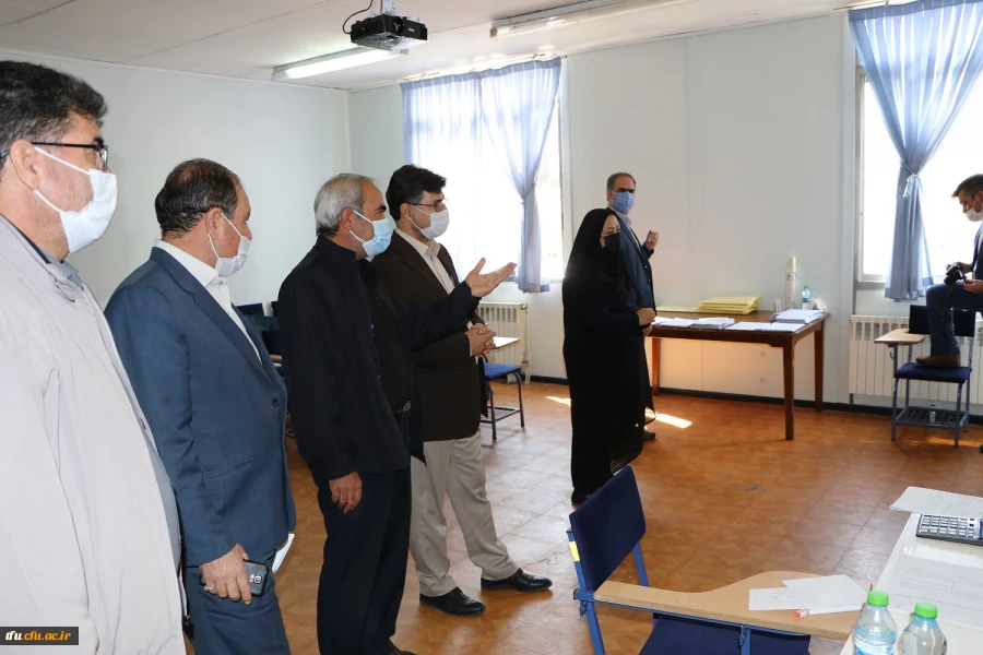 بازدید معاون توسعه و پشتیبانی آموزش وپرورش استان آذربایجان شرقی از روند برگزاری مصاحبه داوطلبان دانشگاه فرهنگیان 5