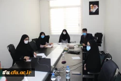 تشکیل اولین جلسه شورای صنفی-رفاهی با مسئولین پردیس به صورت مجازی 4