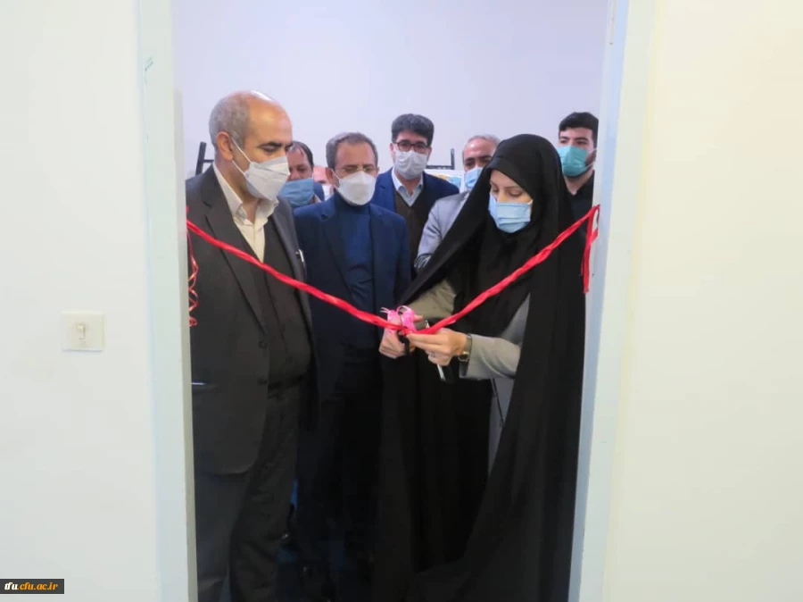 با حضور معاون پژوهش و فناوری سازمان مرکزی در پردیس فاطمه الزهرا(س) تبریز افتتاح شد 2