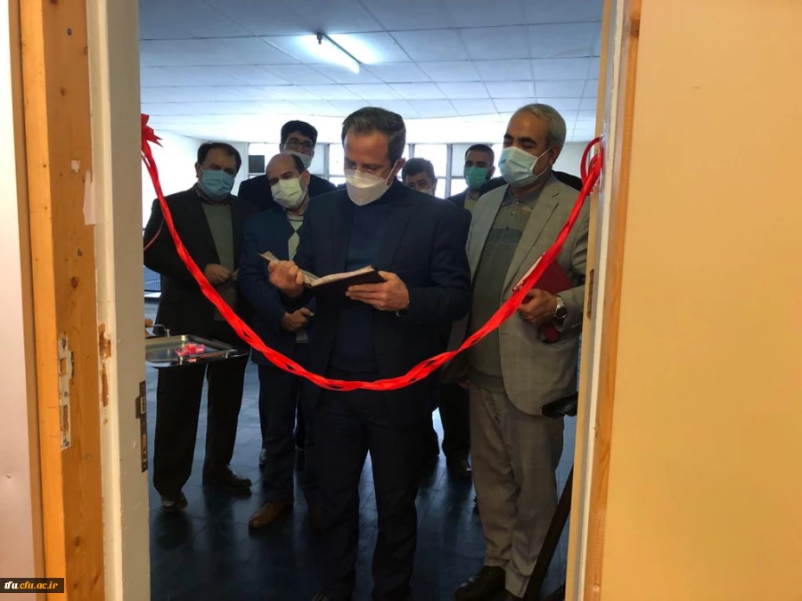 با حضور معاون پژوهش و فناوری سازمان مرکزی در پردیس فاطمه الزهرا(س) تبریز افتتاح شد 2