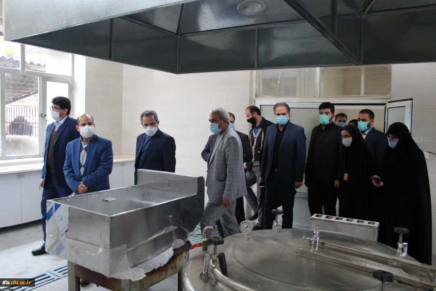 با حضور معاون پژوهش و فناوری سازمان مرکزی در پردیس فاطمه الزهرا(س) تبریز افتتاح شد 4