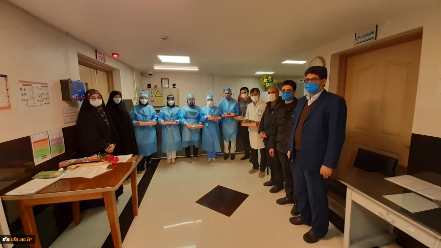 تقدیر و تشکر از کادر پرستاری مرکزآموزشی و درمانی سینا تبریز 6