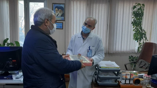 تقدیر و تشکر از کادر پرستاری مرکزآموزشی و درمانی سینا تبریز 7