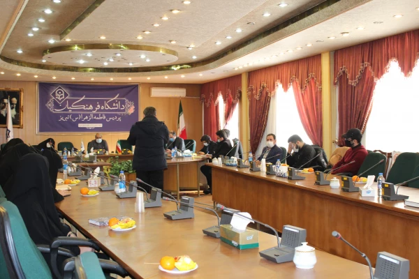 دومین جلسه ستاد استقبال تشییع و تدفین پیکر مطهر شهید گمنام در پردیس فاطمه الزهرا(س) تبریز
 2