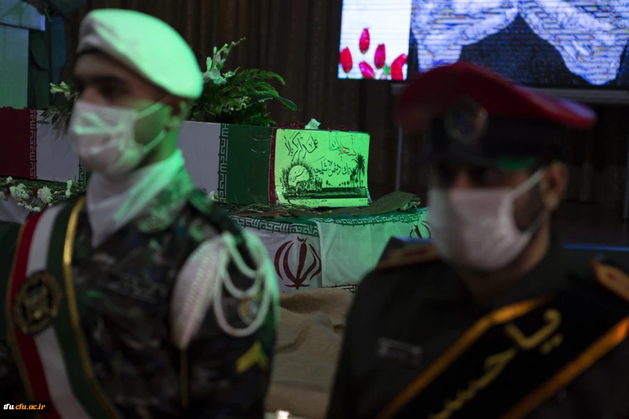 لالایی فرهنگیان تبریز بر پیکر یک شهید گمنام 7