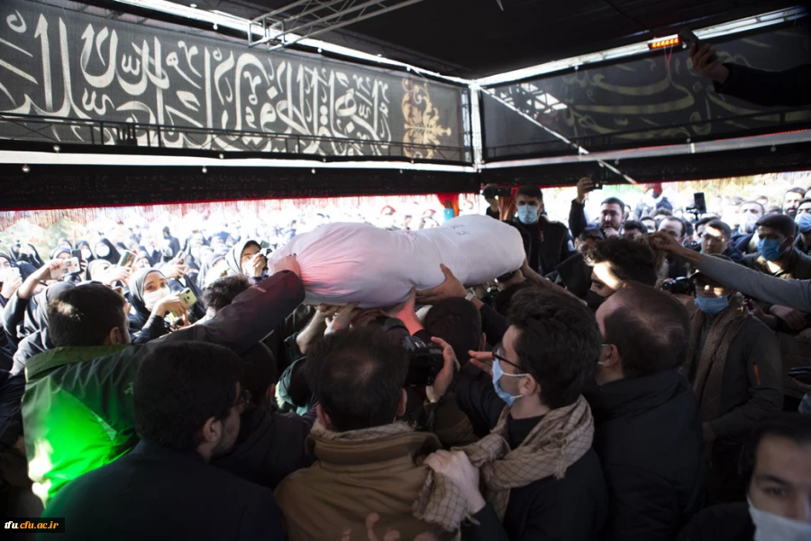 لالایی فرهنگیان تبریز بر پیکر یک شهید گمنام 11