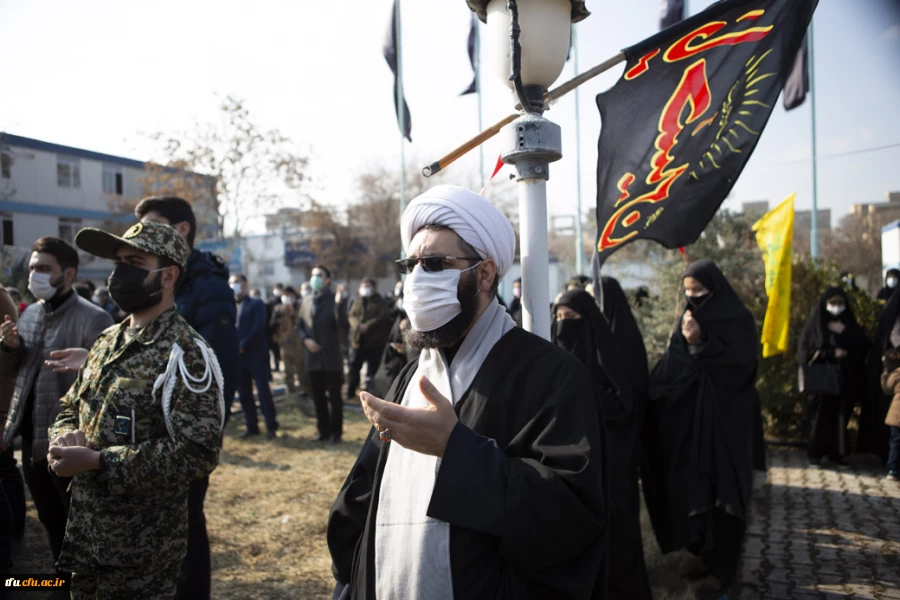 لالایی فرهنگیان تبریز بر پیکر یک شهید گمنام 12