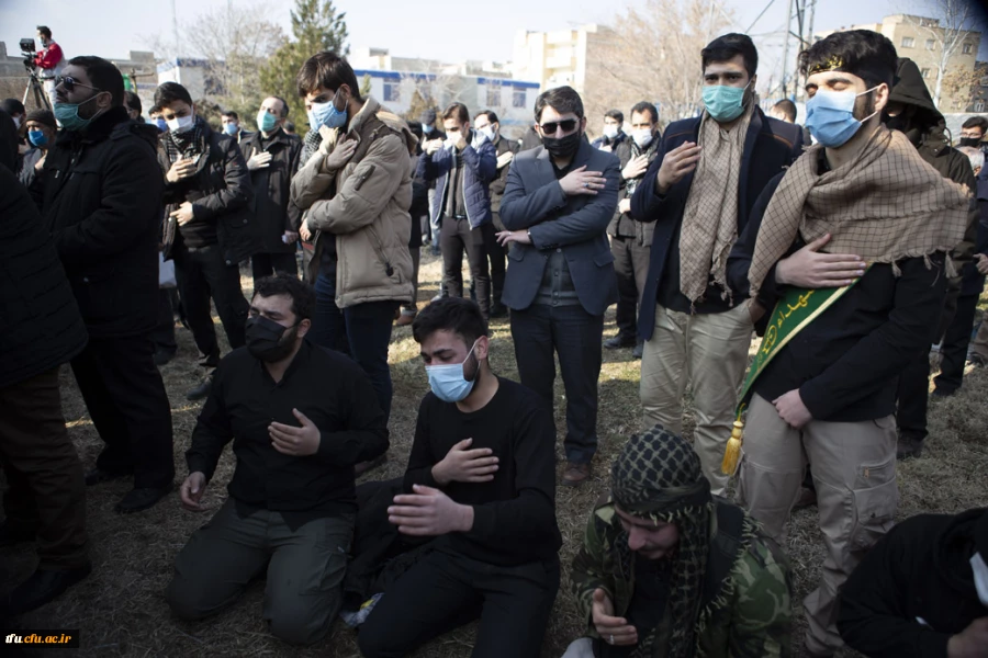 لالایی فرهنگیان تبریز بر پیکر یک شهید گمنام 13