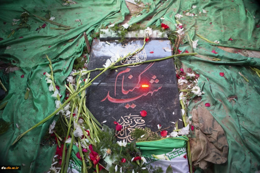 لالایی فرهنگیان تبریز بر پیکر یک شهید گمنام 14