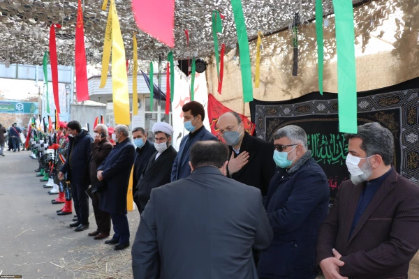 لالایی فرهنگیان تبریز بر پیکر یک شهید گمنام 20