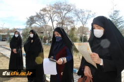 برگزاری  مراسم سومین روز تدفین شهید گمنام پردیس فاطمه الزهرا(س) تبریز 5