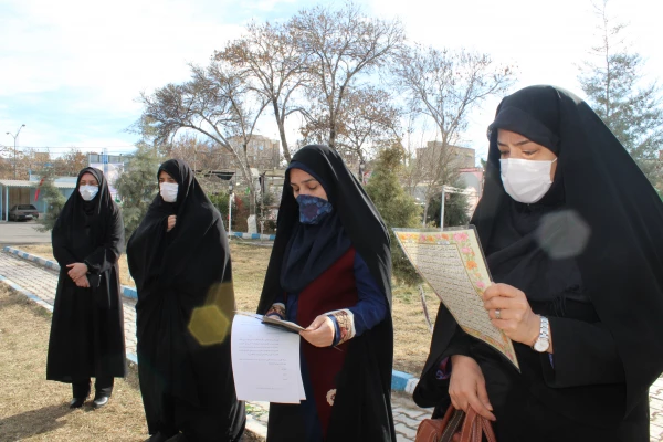 برگزاری  مراسم سومین روز تدفین شهید گمنام پردیس فاطمه الزهرا(س) تبریز 5