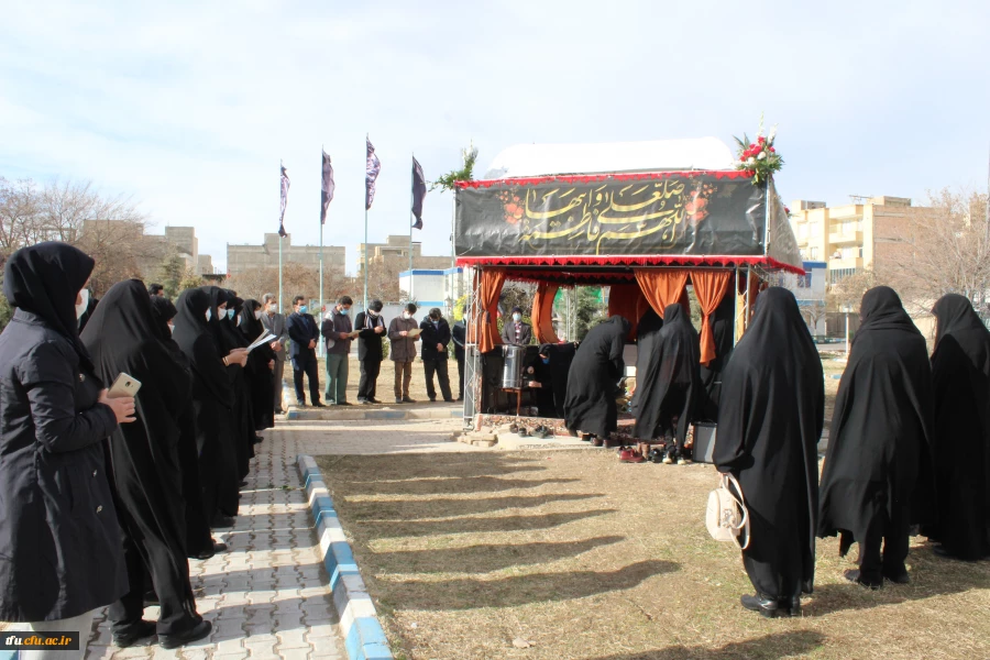 برگزاری  مراسم سومین روز تدفین شهید گمنام پردیس فاطمه الزهرا(س) تبریز 9