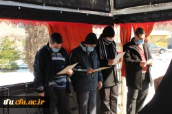 برگزاری  مراسم هفتمین روز تدفین شهید گمنام پردیس فاطمه الزهرا(س) تبریز 3