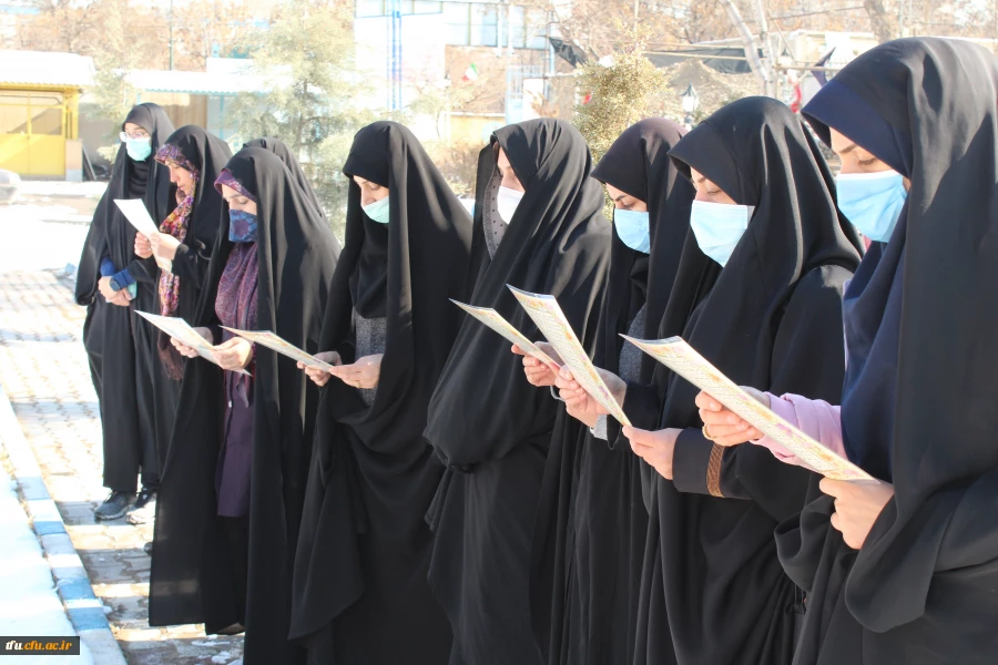 برگزاری  مراسم هفتمین روز تدفین شهید گمنام پردیس فاطمه الزهرا(س) تبریز 5