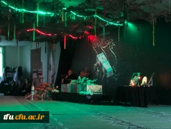 در کنار پیکر شهید گمنام؛ آیین شبی با شهدا برگزار گردید. 5