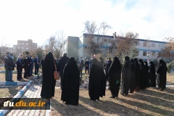 زیارت مزار شهید گمنام پردیس فاطمه الزهرا(س) و تجدید میثاق با شهدا در گلزار شهدای وادی رحمت تبریز 7