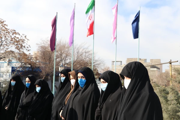 زیارت مزار شهید گمنام پردیس فاطمه الزهرا(س) و تجدید میثاق با شهدا در گلزار شهدای وادی رحمت تبریز 9