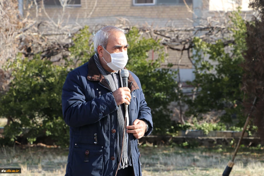 زیارت مزار شهید گمنام پردیس فاطمه الزهرا(س) و تجدید میثاق با شهدا در گلزار شهدای وادی رحمت تبریز 10