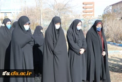 زیارت مزار شهید گمنام پردیس فاطمه الزهرا(س) و تجدید میثاق با شهدا در گلزار شهدای وادی رحمت تبریز 11