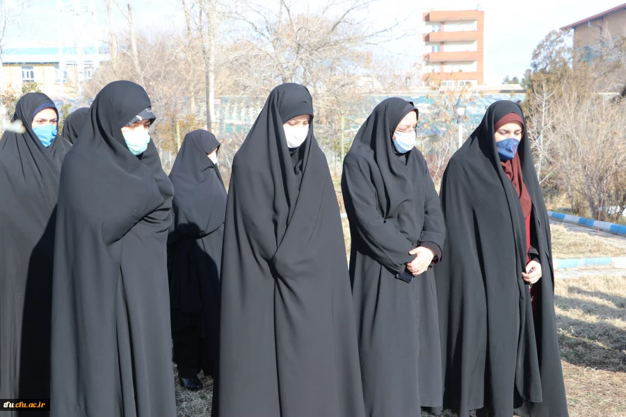 زیارت مزار شهید گمنام پردیس فاطمه الزهرا(س) و تجدید میثاق با شهدا در گلزار شهدای وادی رحمت تبریز 11