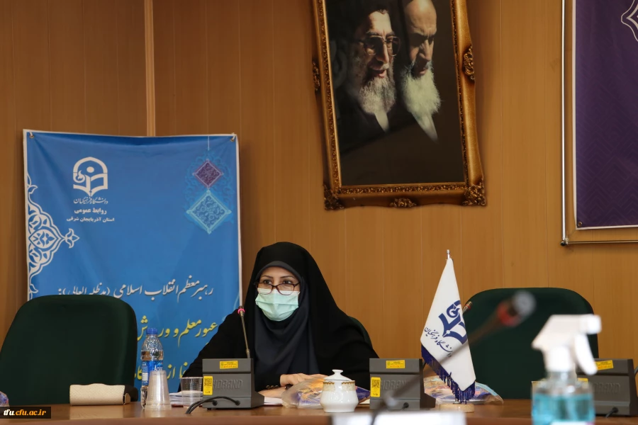 مراسم گرامیداشت 22 بهمن و تجلیل و تقدیراز عوامل برگزار کننده ستاد تشییع و تدفین شهید گمنام پردیس فاطمه الزهرا(س) تبریز 6